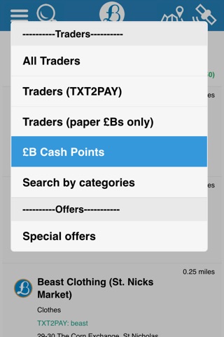 Bristol Pound screenshot 2