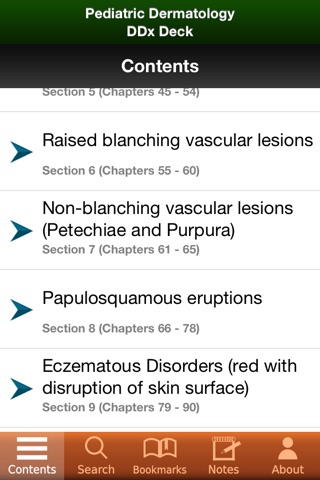 Pediatric Dermatology DDx Deck screenshot 2