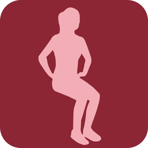 30 Day Wall Sit Fitness Challenge Training icon