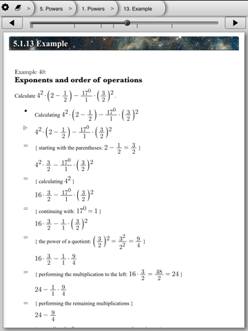 eMath 1 - Functions and equations screenshot 3