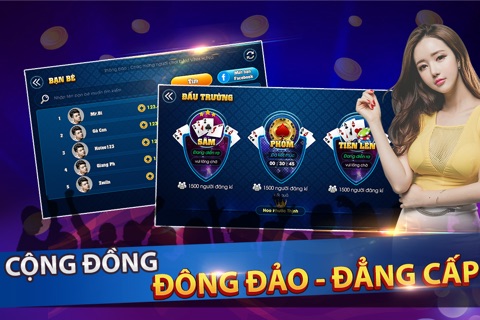 Game Choi Bai Chiếu Hoa screenshot 2