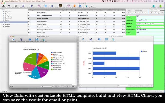 purchase order access database template
