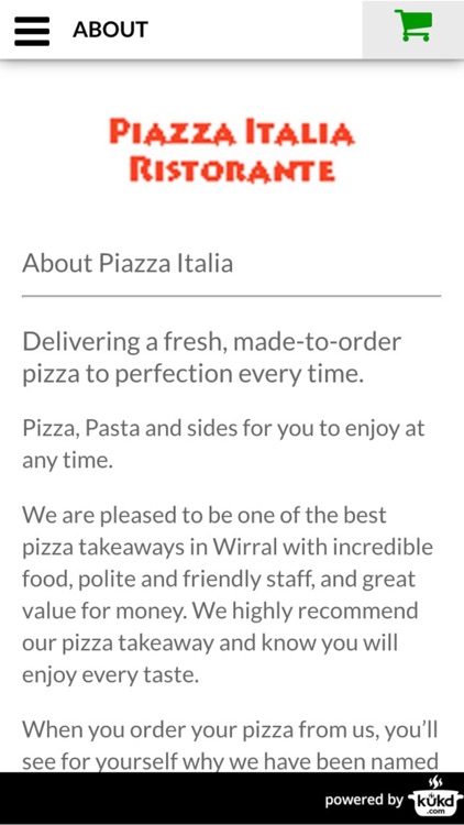 Piazza Italia Pizza Takeaway screenshot-3