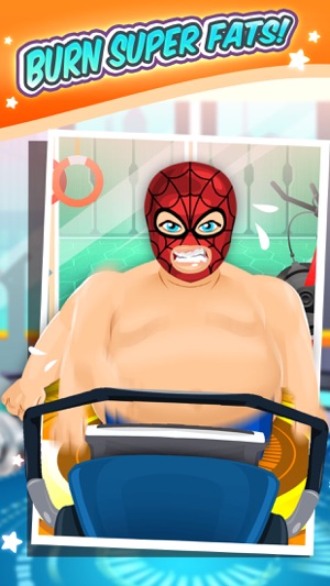 Superhero Fat to Fit Gym 2 - cool sport running & jumping ga(圖2)-速報App