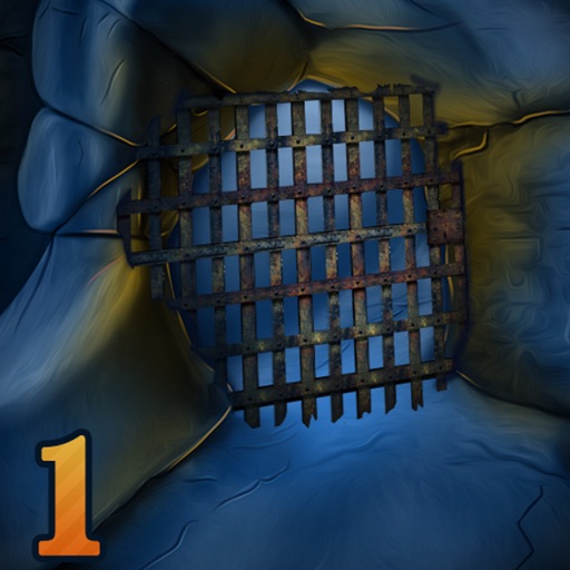 Blue Treasury Cave Escape Icon