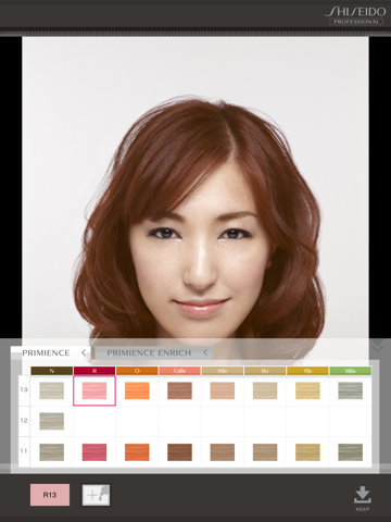 Hair Color Simulator screenshot 2