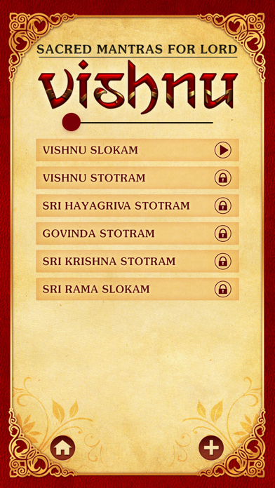 How to cancel & delete Sacred Mantras For Lord Vishnu from iphone & ipad 3