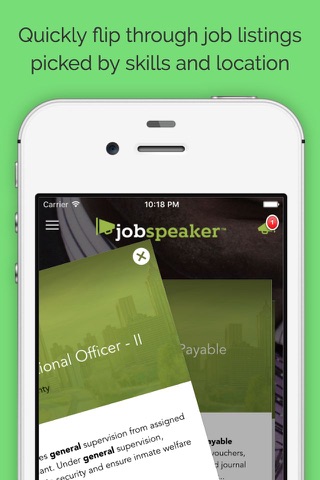 Jobspeaker screenshot 2