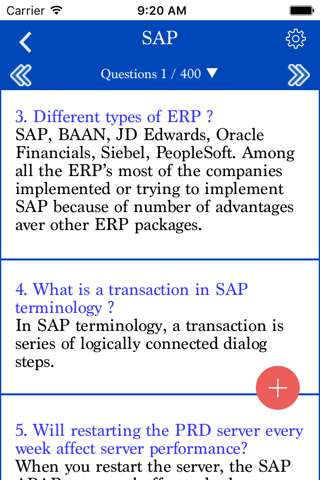 SAP -  Interview Questions - náhled