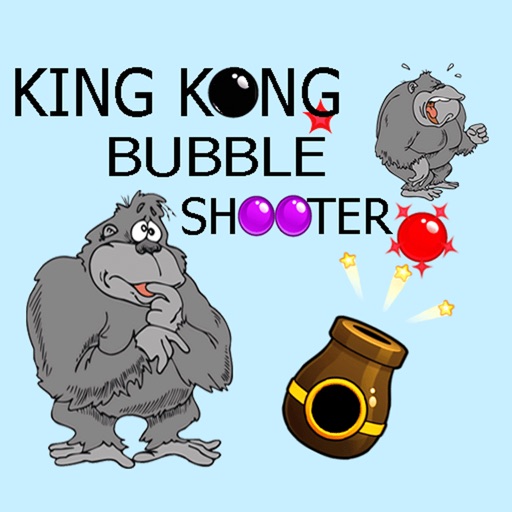 Kingkong bubble shooter iOS App