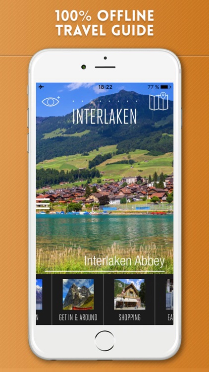 Interlaken Travel Guide and Offline City Map