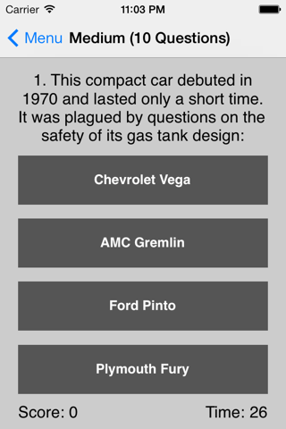 Automobile History Trivia screenshot 2