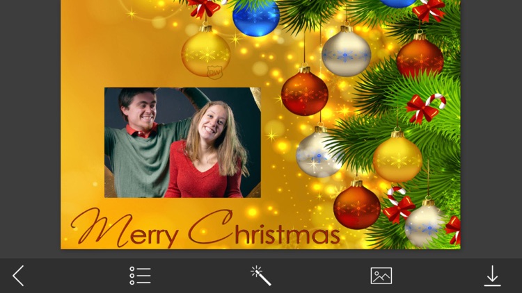 Christmas Jingle bell Frame -InstantFotoFrames