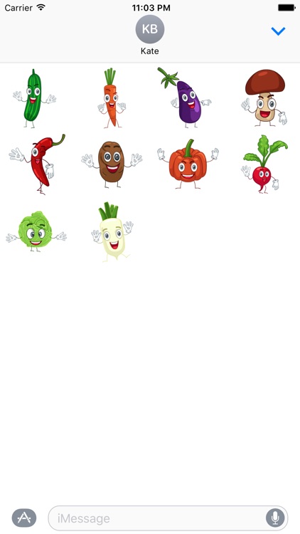 Vegetable Stickers