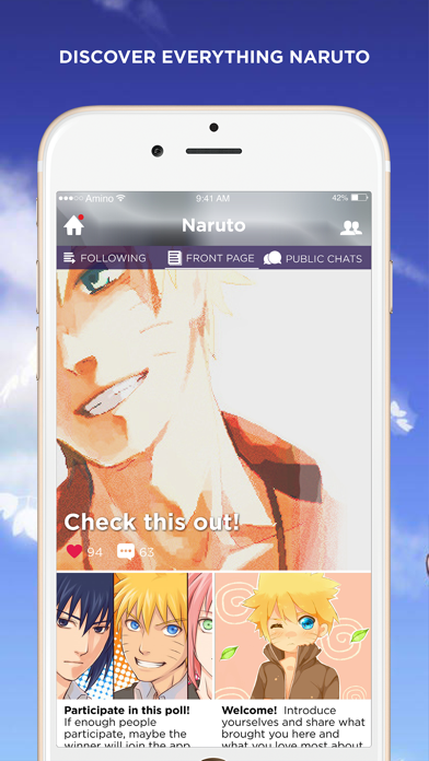 How to cancel & delete Amino for: Naruto Shippuden from iphone & ipad 1