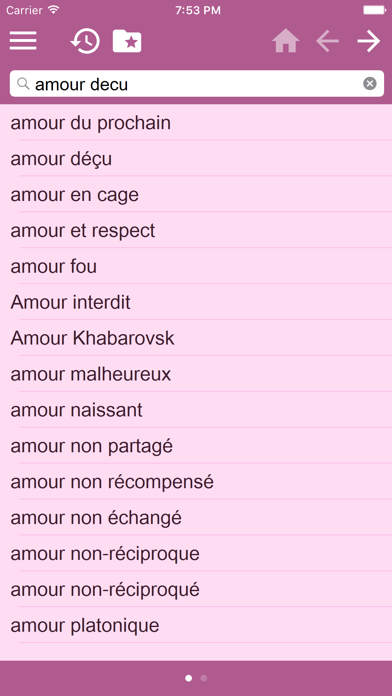 French-English Dictionary screenshot 3