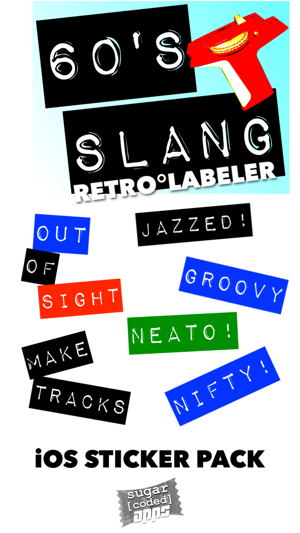 60's Slang: Retro Labeler