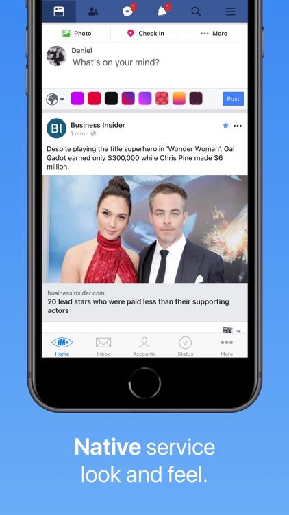 IM+ Pro for Facebook, Telegram screenshot-3