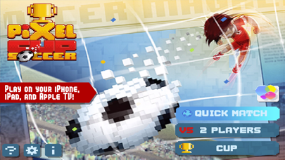 Pixel Cup Soccer FREE screenshot 2