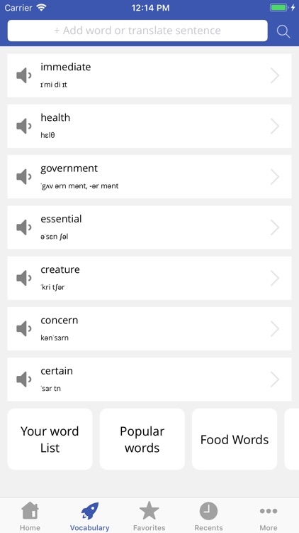 Vocabuilder - Learning English screenshot-3