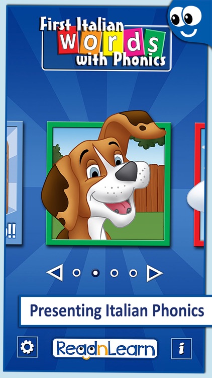 Italian First Words with Phonics: Kids Preschool Spelling & Learning Game screenshot-0