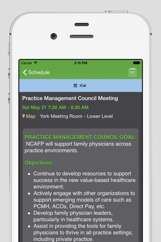 NCAFP CME Events App screenshot 3