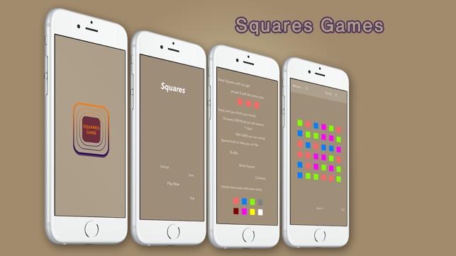 Squares Game: Match the Colors(圖2)-速報App