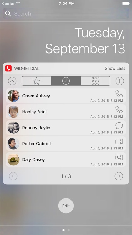 Widget Dial