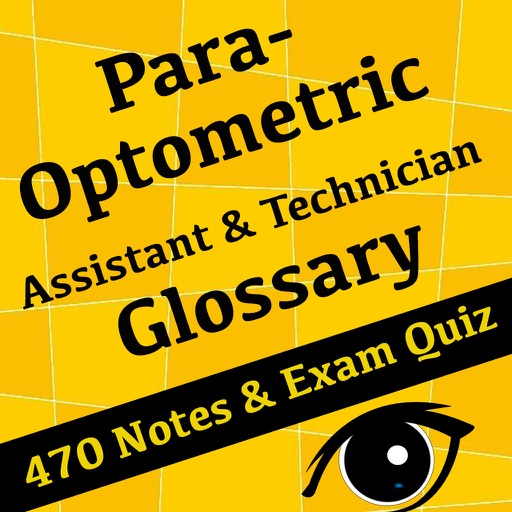 Paraoptometric Assistant & Technician Glossary icon