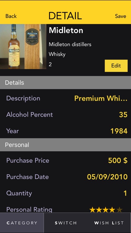 SnapCollect - Alcohol Inventory Database