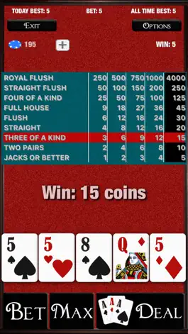 Game screenshot Video Poker Jam hack