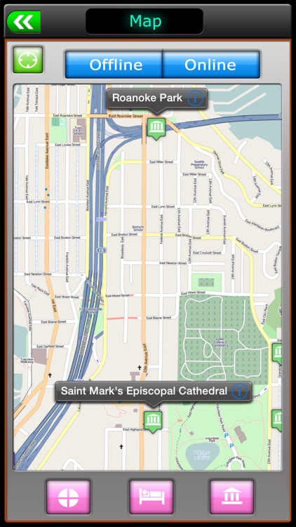 Seattle Offliine Map Travel Guide