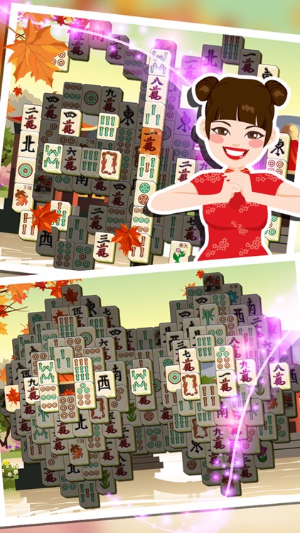 Chinese Fall Mahjong -  Quest Of Majong Trails