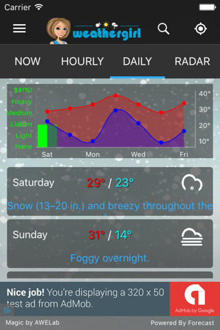 Weather Girl + Radar screenshot 4