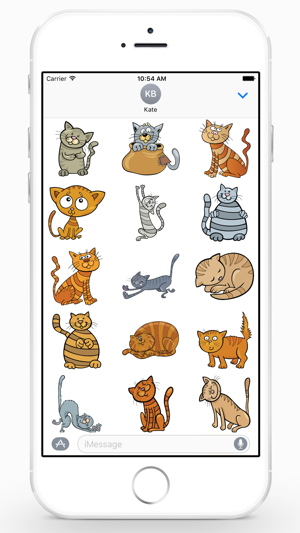 Funny Cats Stickers