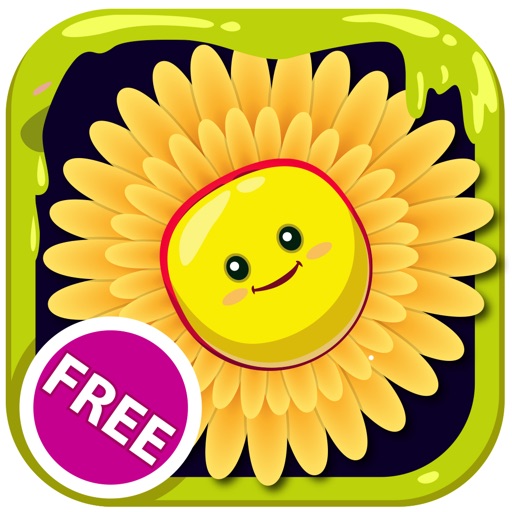 Free Color Book (Flower), Coloring Pages & Fun Educational Learning Games For Kids! Icon