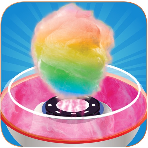 Rainbow Cotton Candy Maker - Snack Lover carnival iOS App