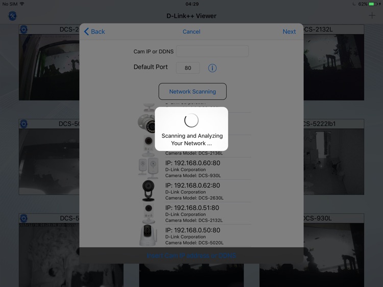 D-Link++ Viewer for iPad