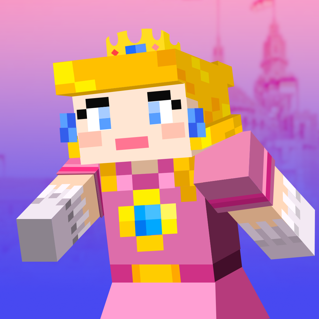 マイクラ姫 王女スキン無料 For Minecraft Iphoneアプリ Applion