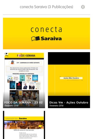 conecta Saraiva screenshot 2