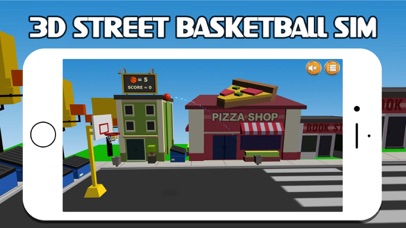 3D Street Basketball Sim screenshot 3