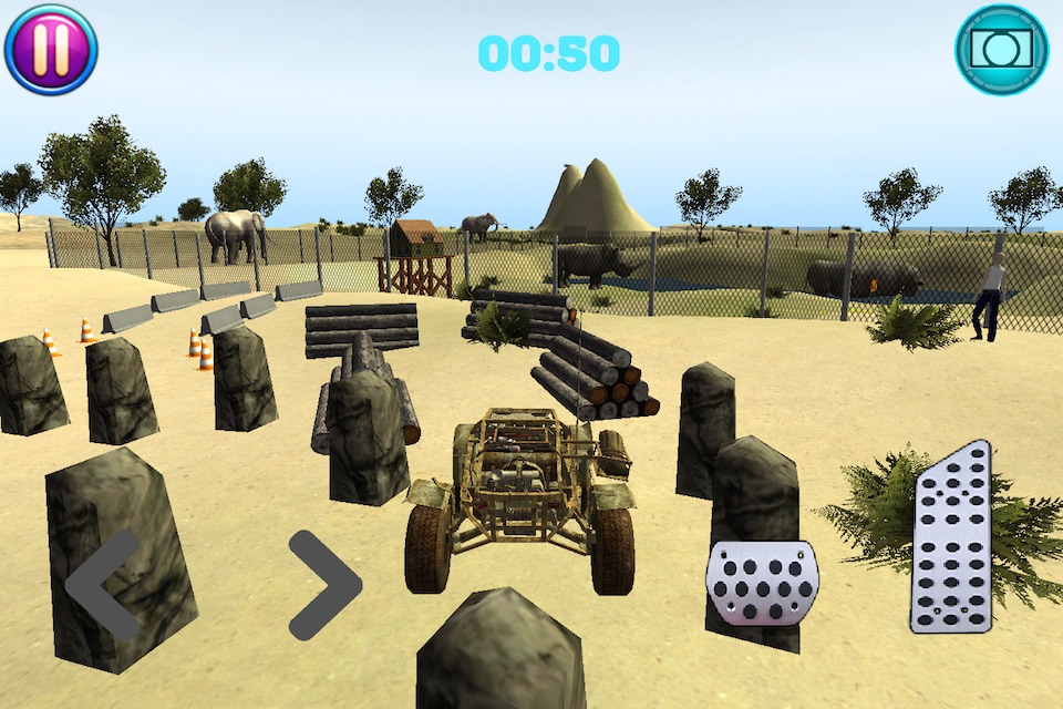 Jungle Monster Jeep Race Parking Challenge screenshot 2