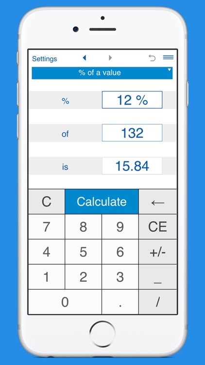 Smart Percentage Calculator