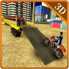 Activities of Bike Transporter Truck – Real driving simulator