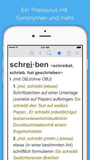 Deutsch Wörterbuch und Thesaurus(圖2)-速報App