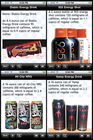 Caffeine in Drinks screenshot 2