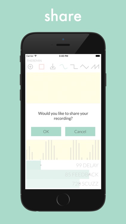 Theremin Synth - Loop, Record & Download screenshot-4