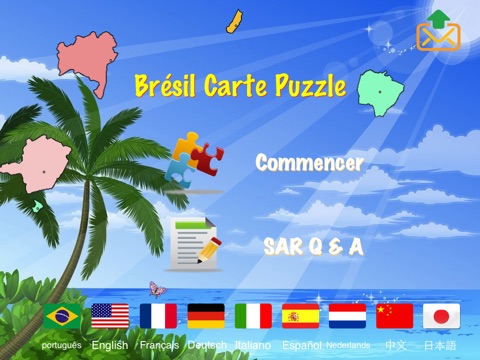 Brazil Puzzle Map screenshot 3
