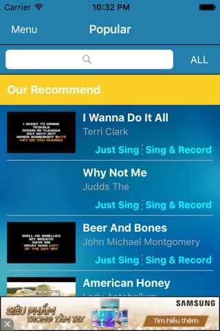 Sing Karaoke and Record screenshot 3