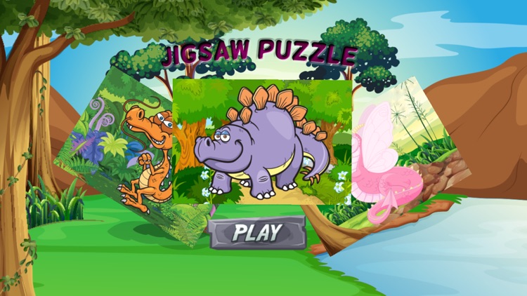 Dinosaur Jigsaw Puzzle for Kid Learning Games screenshot-4